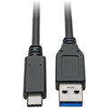 Tripp Lite USB C to USB-A Cable 3.1 10 Gbps USB-IF Certified USB Type C M/M 3ft - USB for Hard Drive, Tablet, Smartphone, Wall Charger, Car Charger, MacBook, Ultrabook, Chromebook, Printer, Scanner, F...  - U428-C03-G2 - eCommerce Business Prime