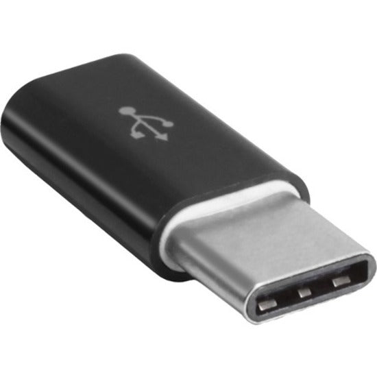 4XEM USB Type-C to USB Type-B Micro Adaptor - 1 Pack - 1 x Type C USB 2.0 USB Male - 1 x Type B Micro USB Female - Black - 4XUSBCMUSBA - eCommerce Business Prime
