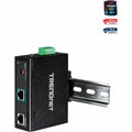 TRENDnet Industrial Gigabit UPoE Splitter, Dual DC Power Outputs, DIN-Rail or Wall-Mountable, Adjustable Voltage Output, TI-SG104 - Industrial Gigabit - TI-SG104 - eCommerce Business Prime