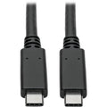 Tripp Lite USB C Cable USB 3.1 5A 10 Gbps USB-IF Certified USB Type C 3ft - USB for Notebook, MacBook, Chromebook, Ultrabook, Smartphone, Docking Station, Flash Drive, Tablet, Hard Drive, Computer, Wa...  - U420-C03-G2-5A - eCommerce Business Prime