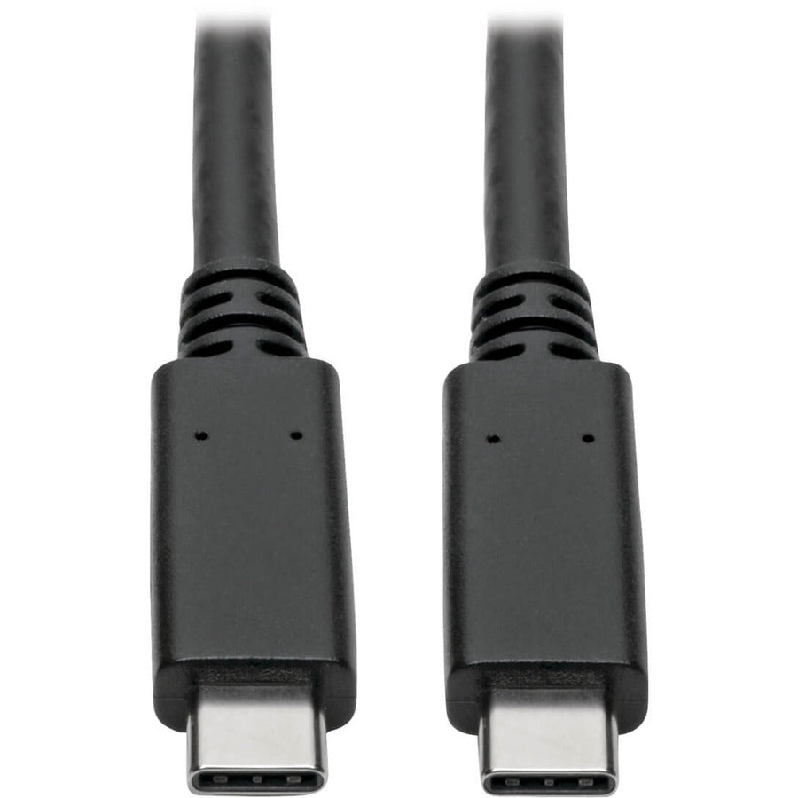 Tripp Lite USB C Cable USB 3.1 5A 10 Gbps USB-IF Certified USB Type C 3ft - USB for Notebook, MacBook, Chromebook, Ultrabook, Smartphone, Docking Station, Flash Drive, Tablet, Hard Drive, Computer, Wa...  - U420-C03-G2-5A - eCommerce Business Prime