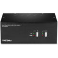 TRENDnet 2-Port Dual Monitor DisplayPort KVM Switch With Audio, 2-Port USB 2.0 Hub, 4K UHD Resolutions Up To 3840 x 2160, Connect Two DisplayPort Monitors, Dual Monitor KVM Switch, Black, TK-240DP - 2...  - TK-240DP - eCommerce Business Prime