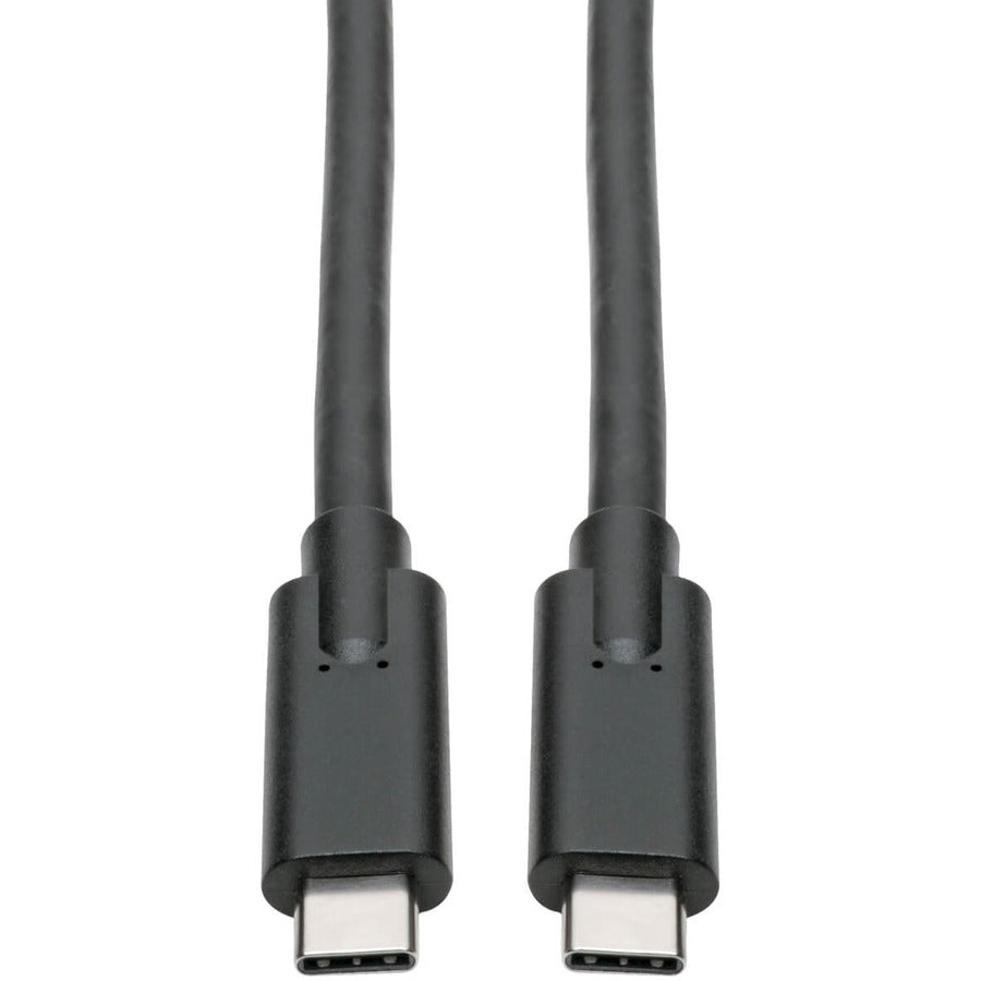 Tripp Lite USB Type C to USB C Cable USB 3.1 5A Rating 100W 5 Gbps M/M 6ft - 5.91 ft Thunderbolt 3 Data Transfer Cable for Smartphone, Chromebook, Ultrabook, Hard Drive, Docking Station, Flash Drive, ...  - U420-006-5A - eCommerce Business Prime