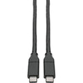 Tripp Lite USB Type C to USB C Cable USB 2.0 5A Rating USB-IF Cert M/M 13ft - 13.12 ft Thunderbolt 3 Data Transfer Cable for Smartphone, Chromebook, Hard Drive, Ultrabook, Docking Station, Flash Drive...  - U040-C13-C-5A - eCommerce Business Prime
