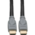 Tripp Lite HDMI 2.0a Cable High-Speed 4:4:4 Color, 4K @ 60Hz M/M Black 25ft - 25 ft HDMI A/V Cable for Home Theater System, Tablet, Audio/Video Device, HDTV, Blu-ray Player, Chromebook, Projector, Mon...  - P568-025-2A - eCommerce Business Prime