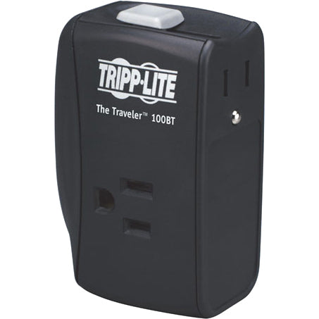 Tripp Lite Notebook Surge Protector Wallmount Direct Plug In 2 Outlet RJ45 - Receptacles: 2 x NEMA 5-15R - 1050J - TRAVELER100BT - eCommerce Business Prime