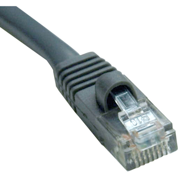 Tripp Lite 100ft Cat5e / Cat5 350MHz Outdoor Molded Patch Cable RJ45 M/M Gray 100' - 100ft - 1 x RJ-45 Male - 1 x RJ-45 Male - Gray - N007-100-GY - eCommerce Business Prime