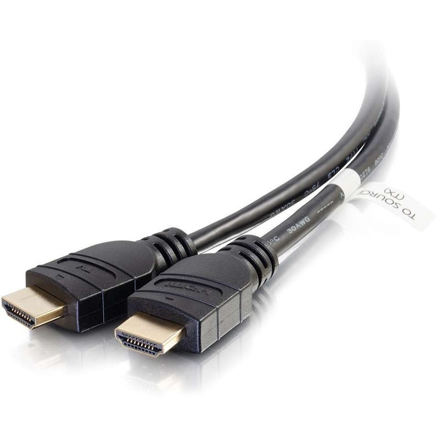 C2G 25ft 4K HDMI Cable - Active High Speed HDMI Cable - CL-3 Rated - 60Hz - 25 ft HDMI A/V Cable for Audio/Video Device, DVD Player, Blu-ray Player, Power Adapter, TV - First End: 1 x HDMI Male Digita...  - 41413 - eCommerce Business Prime