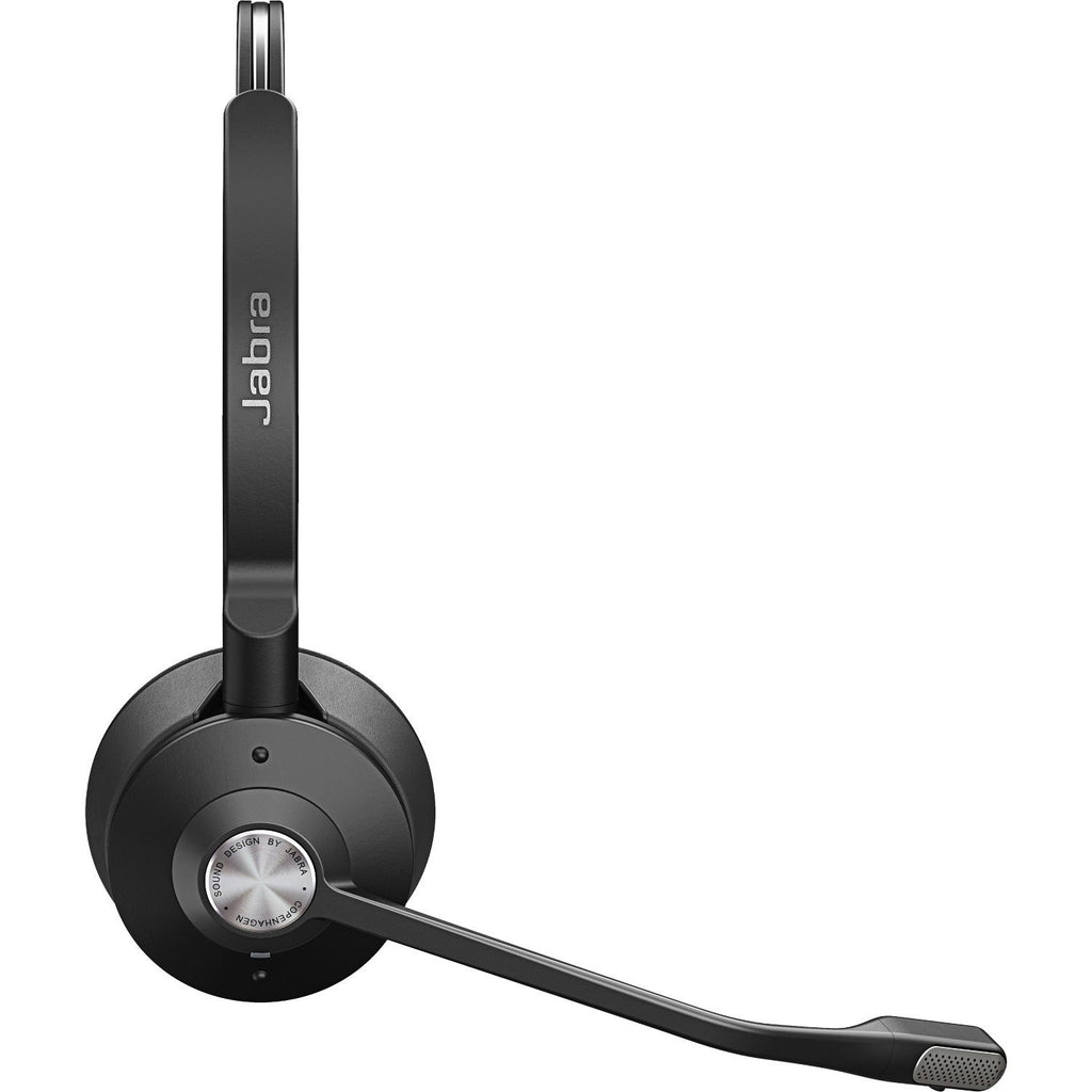 Jabra Engage 65 Headset - Stereo - Wireless - DECT - 492.1 ft - Over-the-head - Binaural - Supra-auralTAA Compliant - GSA9559-553-125 - eCommerce Business Prime