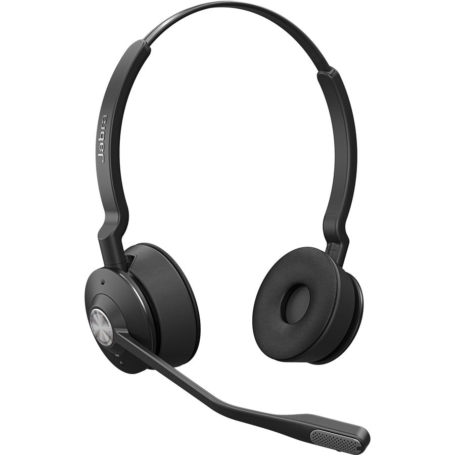 Jabra Engage 65 Headset - Stereo - Wireless - DECT - 492.1 ft - Over-the-head - Binaural - Supra-auralTAA Compliant - GSA9559-553-125 - eCommerce Business Prime