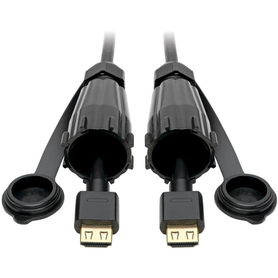 Tripp Lite HDMI Cable High-Speed 2 IP68 Connectors Industrial Ethernet 12ft - 12 ft HDMI A/V Cable for Monitor, Home Theater System, Audio/Video Device, HDTV, Blu-ray Player - First End: 1 x HDMI Male...  - P569-012-IND2 - eCommerce Business Prime