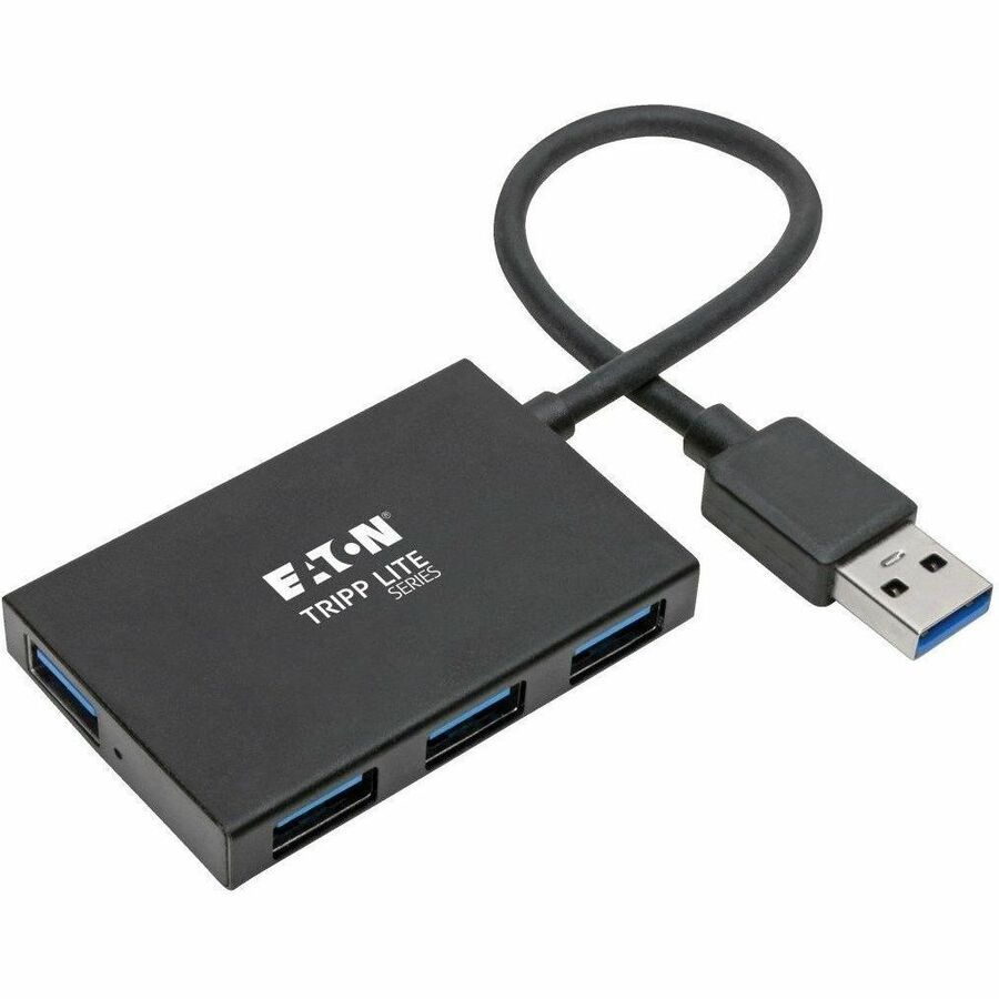 Tripp Lite USB 3.0 Hub SuperSpeed Slim 4 USB-A Ports 5Gbps Compact Aluminum - USB - External - 4 USB Port(s) - 4 USB 3.0 Port(s) - PC - U360-004-4A-AL - eCommerce Business Prime
