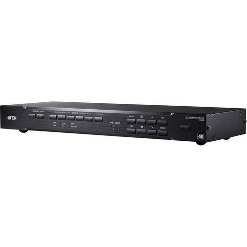 Aten 9 x 2 4K Presentation Matrix Switch-TAA Compliant - 4096 x 2160 - 4K - 9 x 2 - 2 x HDMI Out - 1 x DisplayPort In - VP1920 - eCommerce Business Prime
