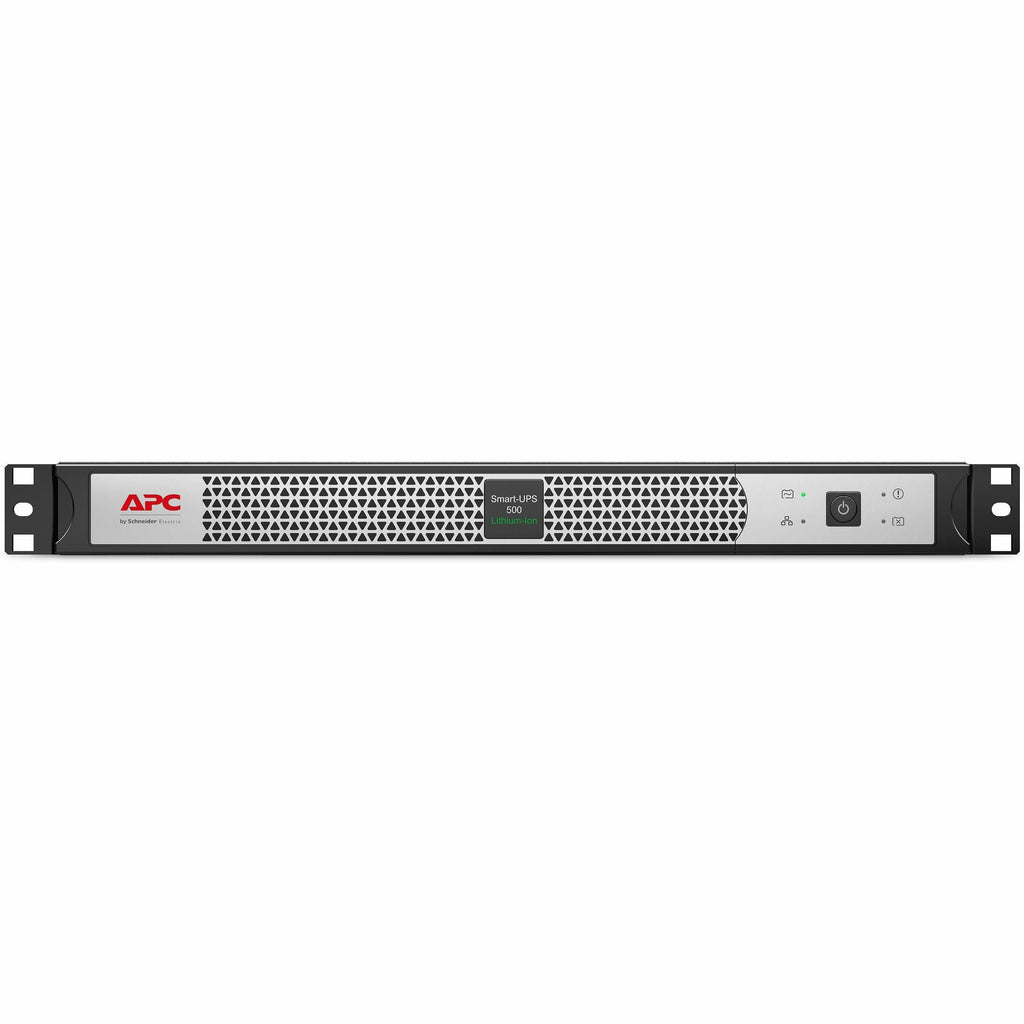 APC by Schneider Electric Smart-UPS 500VA Rack-mountable UPS - 1U Rack-mountable - AVR - 3 Hour Recharge - 2.70 Minute Stand-by - 120 V AC Input - 120 V AC Output - 4 x NEMA 5-15R - SCL500RM1UNC - eCommerce Business Prime