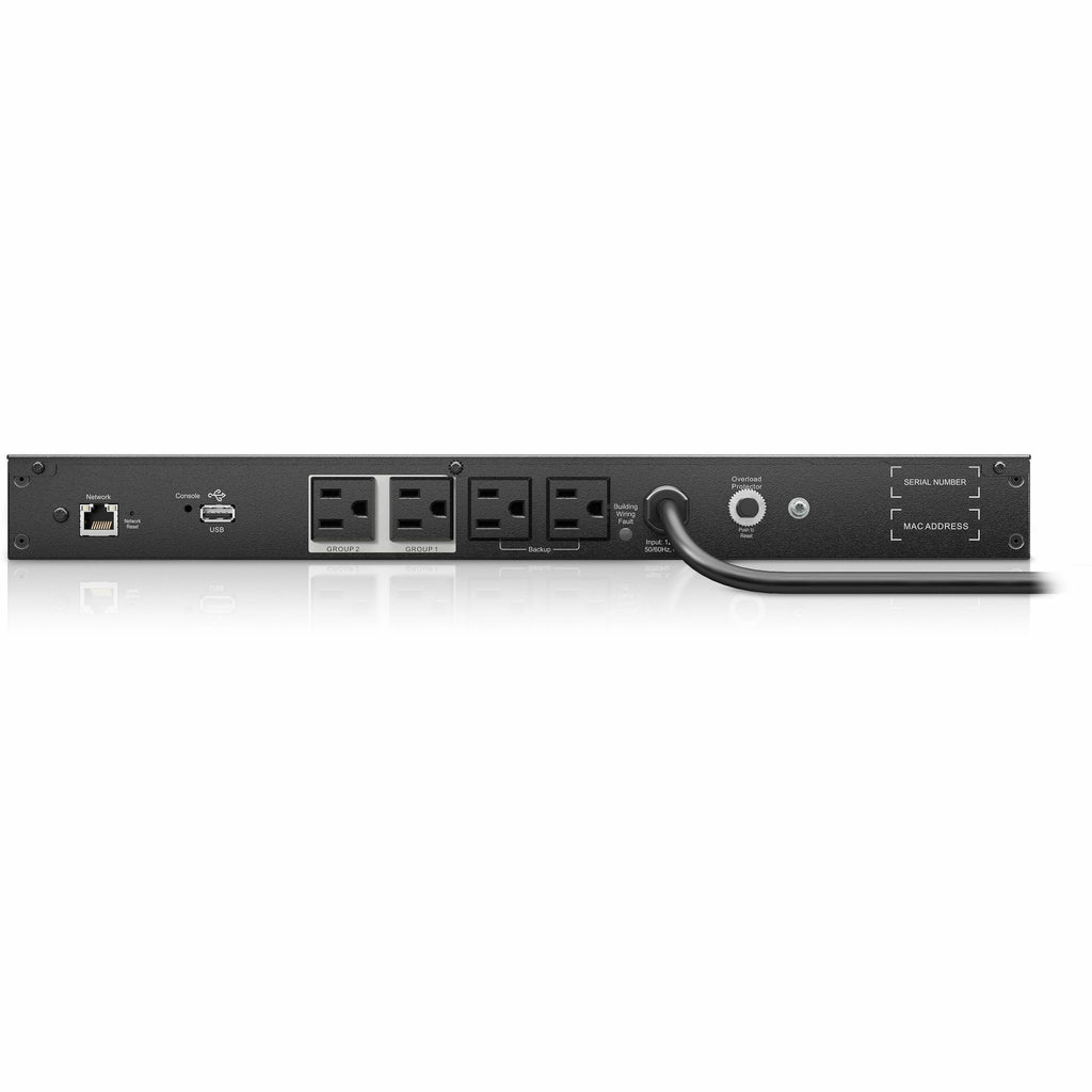 APC by Schneider Electric Smart-UPS 500VA Rack-mountable UPS - 1U Rack-mountable - AVR - 3 Hour Recharge - 2.70 Minute Stand-by - 120 V AC Input - 120 V AC Output - 4 x NEMA 5-15R - SCL500RM1UNC - eCommerce Business Prime