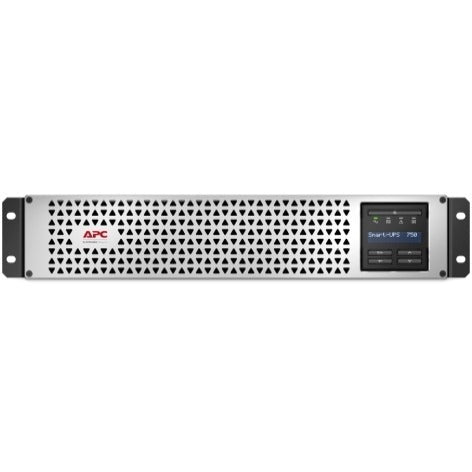 APC by Schneider Electric Smart-UPS SMTL750RM2UC Rack-mountable 750VA UPS (Not for sale in Vermont) - 2U Rack-mountable - AVR - 3 Hour Recharge - 5.70 Minute Stand-by - 120 V AC Input - 120 V AC Outpu...  - SMTL750RM2UC - eCommerce Business Prime