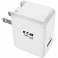 Tripp Lite USB Wall Charger Travel Charger w/ Quick Charge 4x Faster Charge - 18 W Output Power - 120 V AC, 230 V AC Input Voltage - 3.6 V DC, 6.5 V DC, 9 V DC, 12 V DC, 5 V DC, 6 V DC Output Voltage ...  - U280-W01-QC3-1 - eCommerce Business Prime