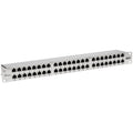 Tripp Lite Cat5e / Cat6 Patch Panel 48-Port Shielded Krone IDC 568B RJ45 1U - 48 Port(s) - 48 x RJ-45 - 1U High - Silver - Rack-mountable - TAA Compliant - N252-048-SH-K - eCommerce Business Prime