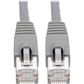 Tripp Lite Cat6a Snagless Shielded STP Patch Cable 10G, PoE, Gray M/M 5ft - 5 ft Category 6a Network Cable for Network Device, Workstation, Switch, Hub, Patch Panel, Router, Modem, VoIP Device, Survei...  - N262-005-GY - eCommerce Business Prime