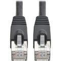 Tripp Lite Cat6a Snagless Shielded STP Patch Cable 10G, PoE Black M/M 30ft - 30 ft Category 6a Network Cable for Network Device, Workstation, Switch, Hub, Patch Panel, Router, Modem, VoIP Device, Surv...  - N262-030-BK - eCommerce Business Prime