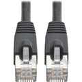 Tripp Lite Cat6a 10G Snagless Shielded STP Ethernet Cable (RJ45 M/M), PoE, Black, 35 ft. (10.67 m) - 35 ft Category 6a Network Cable for Network Device, Workstation, Switch, Hub, Patch Panel, Router, ...  - N262-035-BK - eCommerce Business Prime