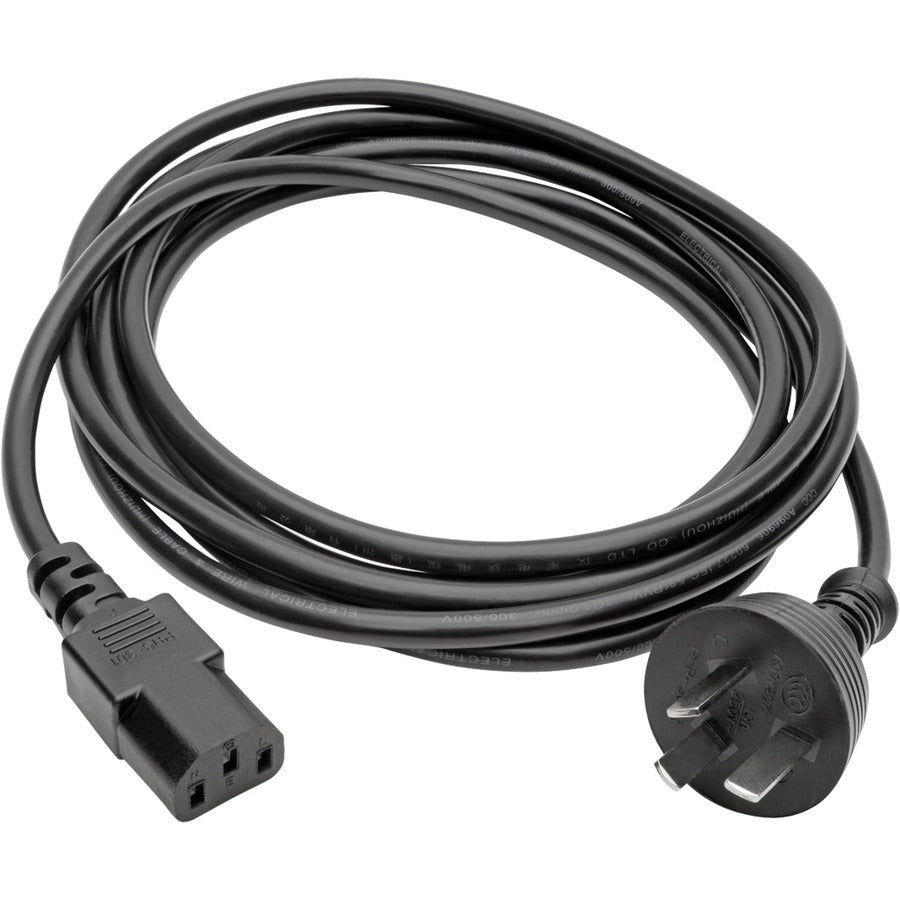 Tripp Lite GB 15934-2008 to C13, China Computer Power Cord - 10A 10ft 3M - For Computer, Server, Printer, Workstation, Network Device - 250 V AC10 A - Black - 10 ft Cord Length - China - 1 - P055-010-CHN1 - eCommerce Business Prime