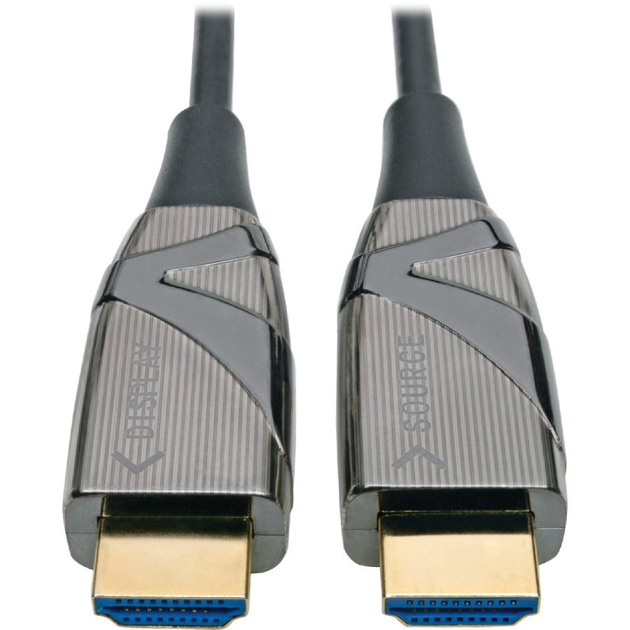 Tripp Lite High-Speed HDMI Cable HDMI 2.0 Fiber AOC 4K @60Hz Black M/M 40M - 131.23 ft Fiber Optic A/V Cable for TV, Audio/Video Device, Notebook, Home Theater System, Tablet, HDTV, Blu-ray Player, Ch...  - P568-40M-FBR - eCommerce Business Prime