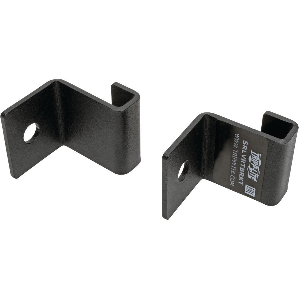 Tripp Lite Cable Runway Vertical Wall Brackets, Straight - Mounting Bracket for Cable Ladder - Black - SRLVRTBRKT - eCommerce Business Prime
