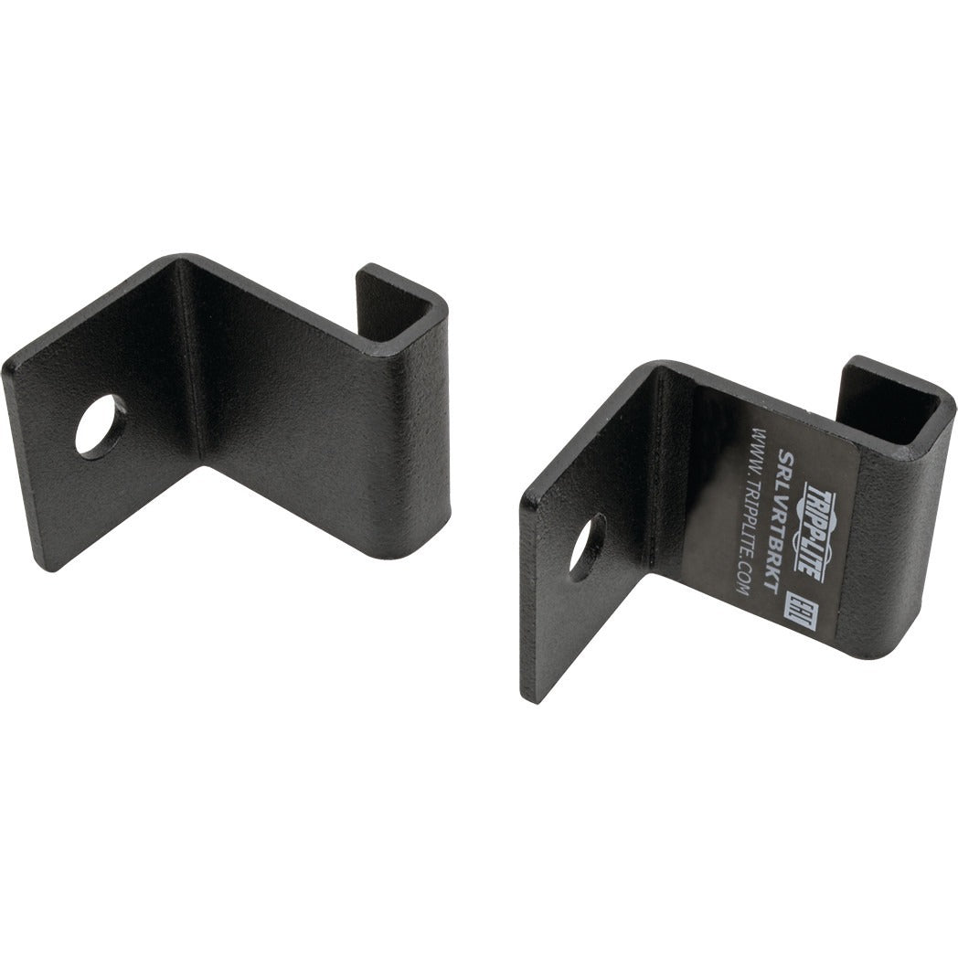 Tripp Lite Cable Runway Vertical Wall Brackets, Straight - Mounting Bracket for Cable Ladder - Black - SRLVRTBRKT - eCommerce Business Prime