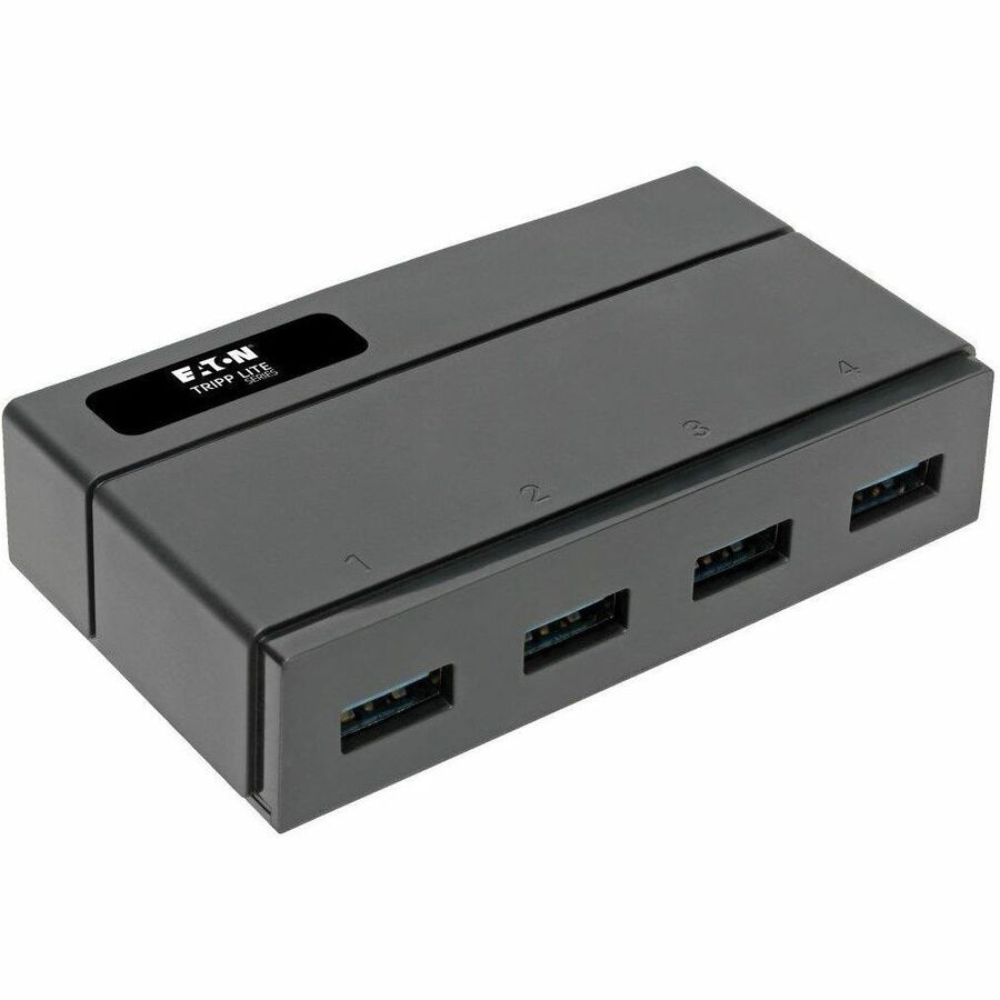 Tripp Lite USB 3.0 SuperSpeed Hub 4-Port for Data and USB Charging - USB-A, BC 1.2, 2.4A - USB Type B - External - 4 USB Port(s) - 4 USB 3.0 Port(s) - PC, Mac - U360-004-2F - eCommerce Business Prime