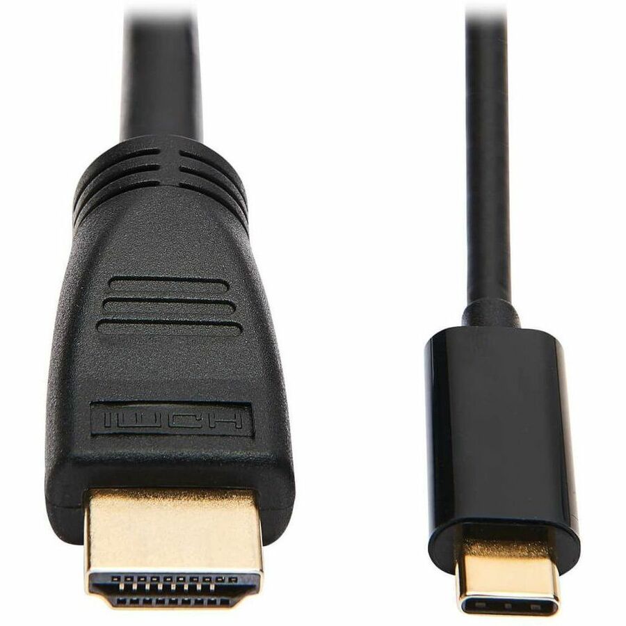 Tripp Lite USB C to HDMI Adapter Cable USB 3.1 Gen 1 4K M/M USB-C Black 6ft - 5.91 ft HDMI/Thunderbolt 3 A/V Cable for Smartphone, Projector, Chromebook, Notebook, Monitor, Tablet, Audio/Video Device,...  - U444-006-H4K6BM - eCommerce Business Prime