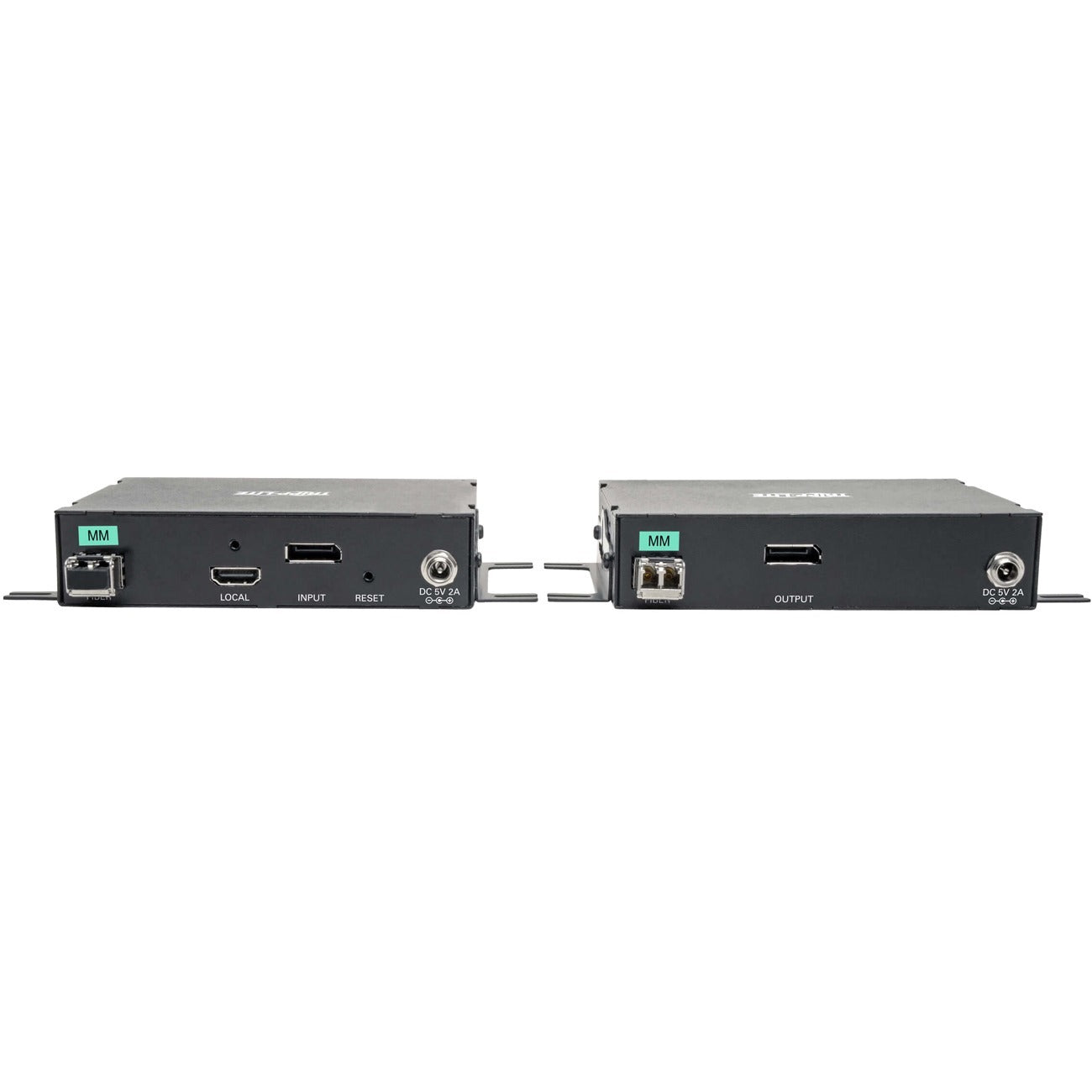 Tripp Lite DisplayPort Over Fiber Extender Kit 4K @ 30Hz IR USB Duplex Multimode MMF 985ft TAA - 1 Computer(s) - 1 Local User(s) - 1 Remote User(s) - 1000 ft Range - 4K - 3840 x 2160 Maximum Video Res...  - B127F-1A1-MM-DD - eCommerce Business Prime
