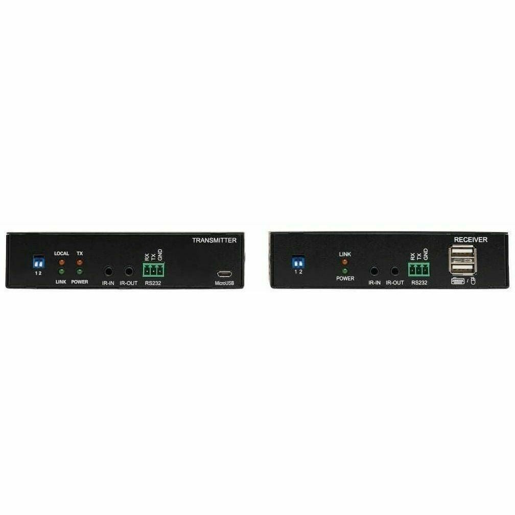 Tripp Lite HDMI Over Fiber Extender Kit 4K @ 60Hz IR USB Duplex MMF LC TAA - HDMI over Fiber Extender Kit - 4K @ 60 Hz, HDR, RS-232, IR, USB, Duplex Multimode LC, 985 ft., TAA - B127F-1A1-MM-HH - eCommerce Business Prime