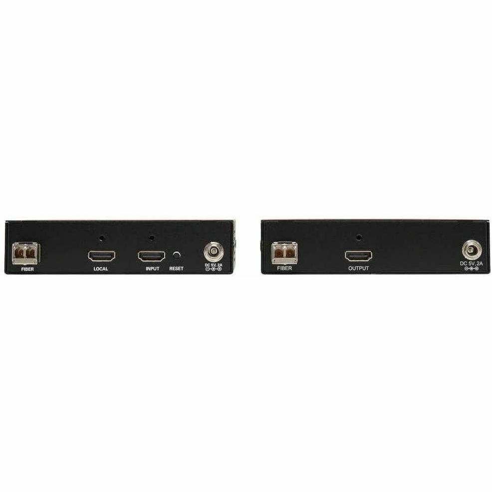 Tripp Lite HDMI Over Fiber Extender Kit 4K @ 60Hz IR USB Duplex MMF LC TAA - HDMI over Fiber Extender Kit - 4K @ 60 Hz, HDR, RS-232, IR, USB, Duplex Multimode LC, 985 ft., TAA - B127F-1A1-MM-HH - eCommerce Business Prime