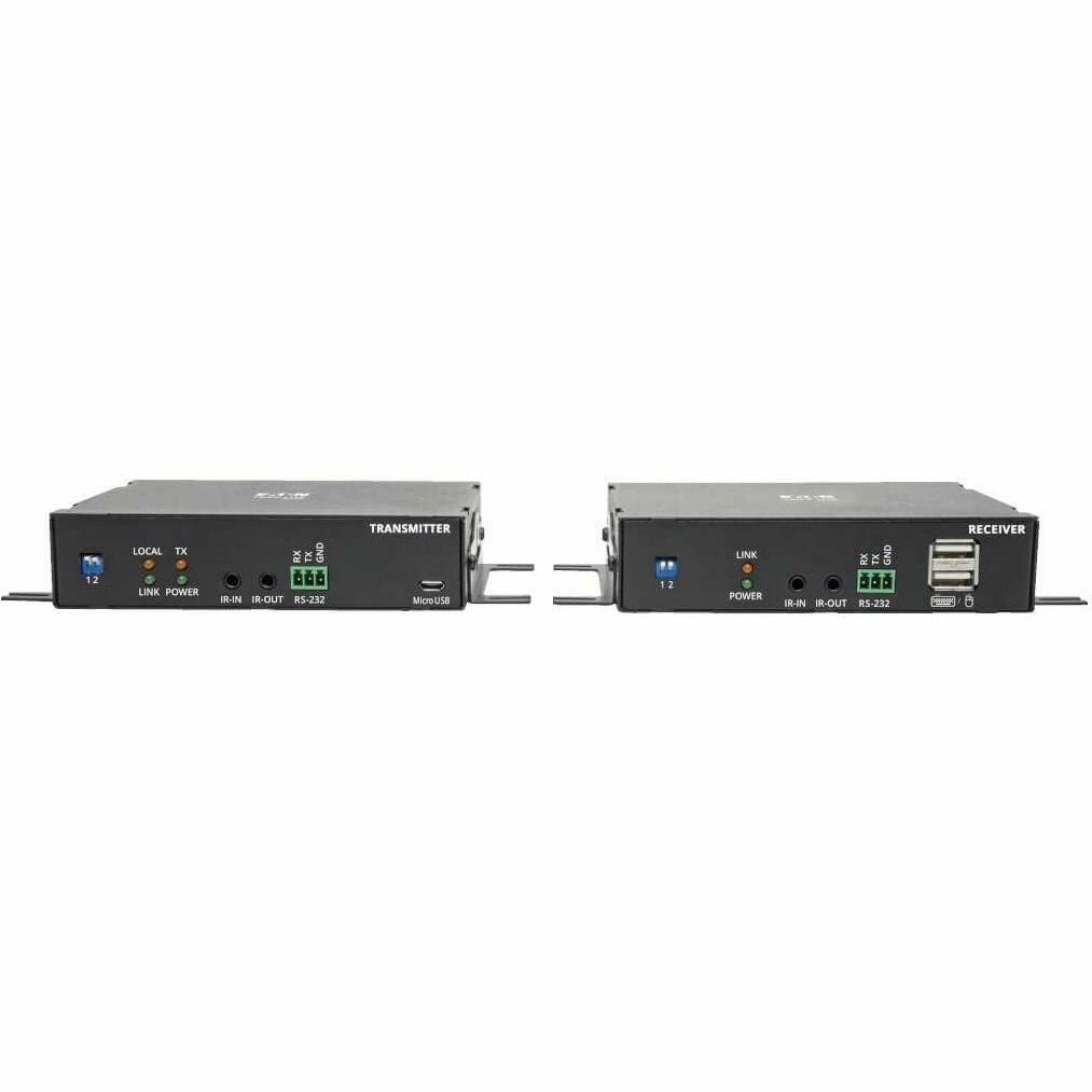 Tripp Lite DisplayPort Over Fiber Extender Kit 4K @ 30Hz IR USB Duplex SMF Singlemode TAA - 1 Computer(s) - 1 Local User(s) - 1 Remote User(s) - 32808.40 ft Range - 4K - 3840 x 2160 Maximum Video Reso...  - B127F-1A1-SM-DD - eCommerce Business Prime