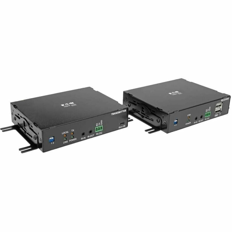 Tripp Lite DisplayPort Over Fiber Extender Kit 4K @ 30Hz IR USB Duplex SMF Singlemode TAA - 1 Computer(s) - 1 Local User(s) - 1 Remote User(s) - 32808.40 ft Range - 4K - 3840 x 2160 Maximum Video Reso...  - B127F-1A1-SM-DD - eCommerce Business Prime