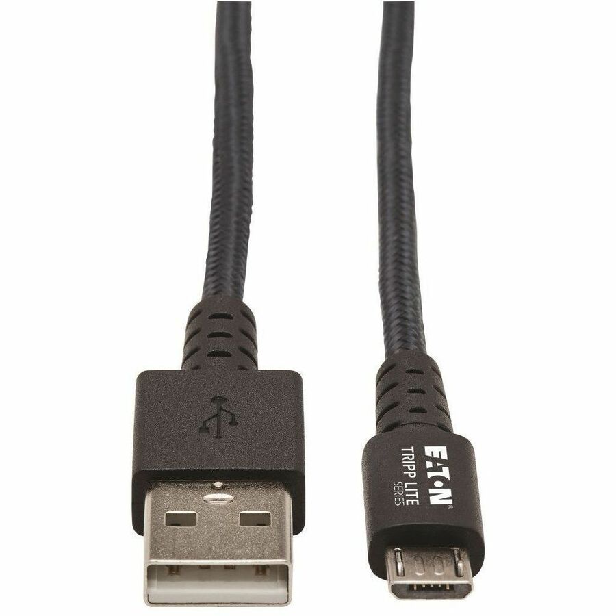 Tripp Lite Heavy Duty USB-A to USB Micro-B Charging Sync Cable Androids 3ft - 3 ft Micro-USB/USB Data Transfer Cable for Computer, Smartphone, Notebook, Wall Charger, Hard Drive, Flash Drive, Car Char...  - U050-003-GY-MAX - eCommerce Business Prime