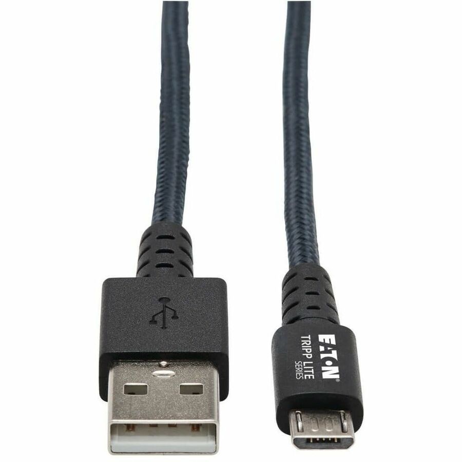 Tripp Lite Heavy Duty USB-A to USB Micro-B Charging Sync Cable Androids 6ft - 6 ft Micro-USB/USB Data Transfer Cable for Computer, Smartphone, Notebook, Wall Charger, Hard Drive, Flash Drive, Car Char...  - U050-006-GY-MAX - eCommerce Business Prime
