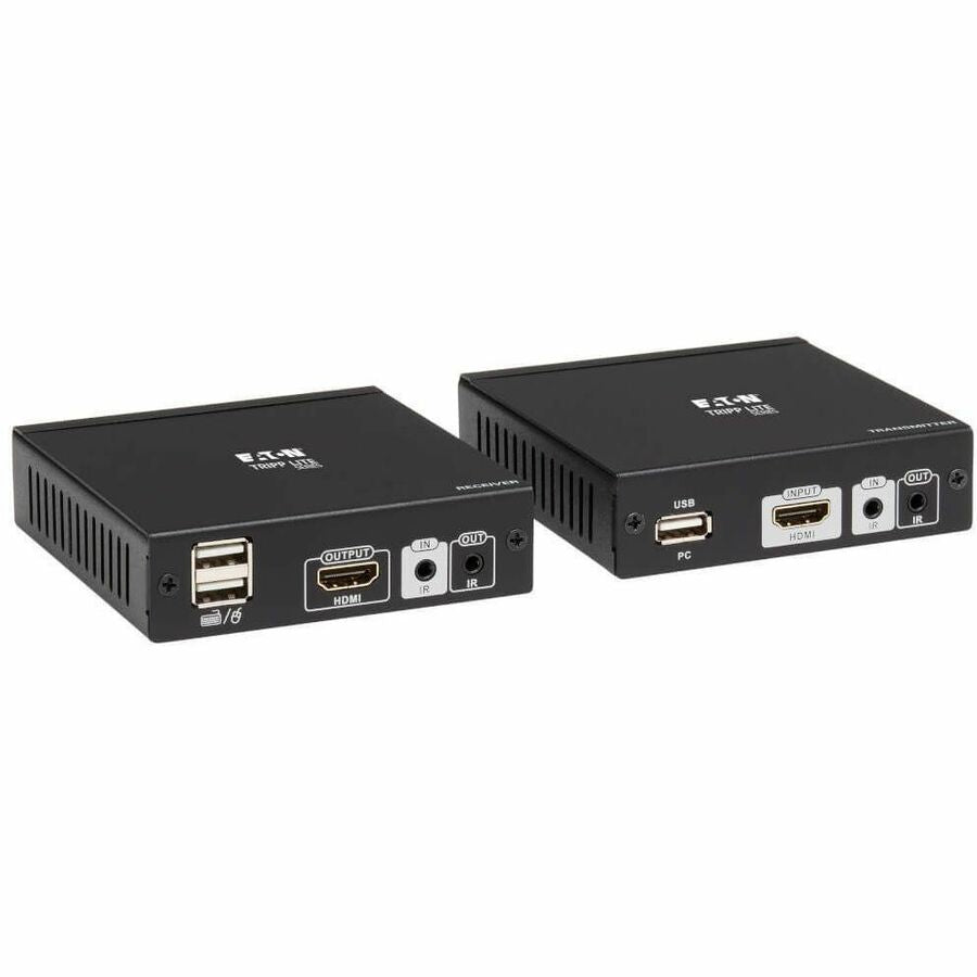 Tripp Lite HDMI HDBaseT KVM Console Extender Over Cat6 2 USB IR 4K @ 30Hz - 1 Computer(s) - 1 Local User(s) - 230 ft Range - 4K - 3840 x 2160 Maximum Video Resolution - 2 x Network (RJ-45) - 3 x USB -...  - B013-HU-4K - eCommerce Business Prime