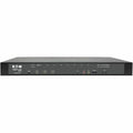 Tripp Lite Cat5 KVM Switch Over IP 8-Port w/ Virtual Media 2 Users 1URM TAA - 8 Computer(s) - 1 Local User(s) - 1 Remote User(s) - 11 x Network (RJ-45) - 2 x PS/2 Port - 6 x USB1 x VGA - Rack-mountabl...  - B064-008-01-IPG - eCommerce Business Prime