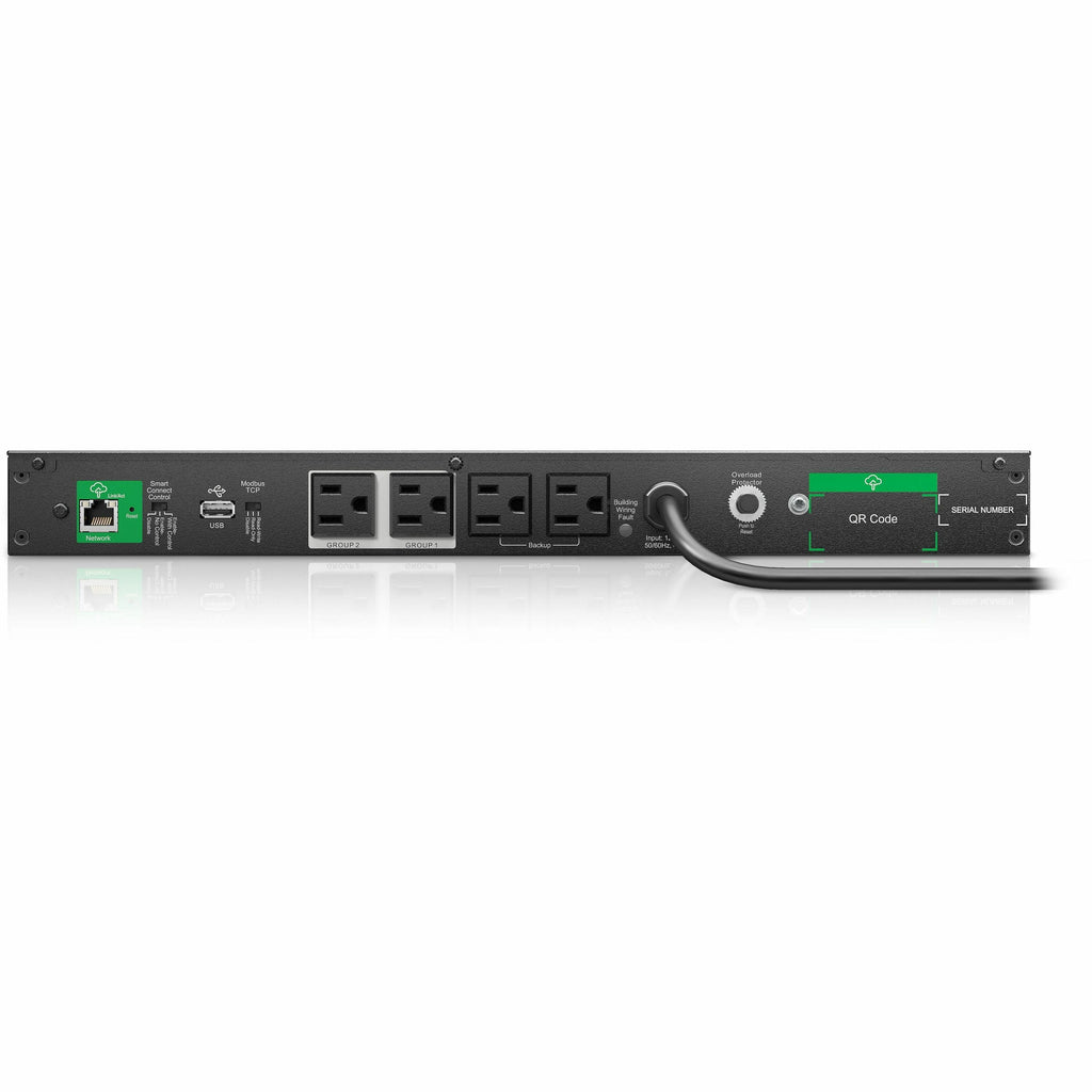 APC by Schneider Electric Smart-UPS 500VA Rack/Floor Mountable UPS - 1U Rack-mountable - AVR - 3 Hour Recharge - 2.70 Minute Stand-by - 120 V AC Input - 120 V AC Output - 6 x NEMA 5-15R - SCL500RM1UC - eCommerce Business Prime