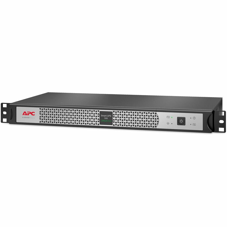 APC by Schneider Electric Smart-UPS 500VA Rack/Floor Mountable UPS - 1U Rack-mountable - AVR - 3 Hour Recharge - 2.70 Minute Stand-by - 120 V AC Input - 120 V AC Output - 6 x NEMA 5-15R - SCL500RM1UC - eCommerce Business Prime