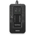 CyberPower EC450G Ecologic UPS Systems - 450VA/260W, 120 VAC, NEMA 5-15P, Compact, 8 Outlets, PowerPanel&reg; Personal, $100000 CEG, 3YR Warranty - EC450G - eCommerce Business Prime
