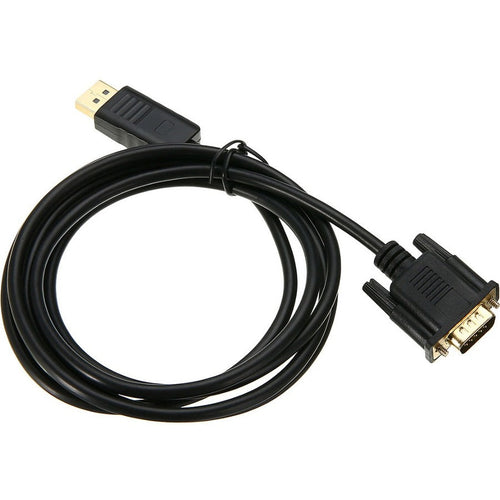 4XEM DisplayPort To VGA Adapter Cable - 3 ft DisplayPort/VGA Video Cable Adapter for Video Device, Monitor, Projector, Notebook, Desktop Computer, PC - First End: 1 x 20-pin DisplayPort Digital Audio/...  - 4XDPVGA3FT - eCommerce Business Prime