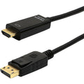 4XEM 4K Displayport to HDMI Cable 6ft - 6 ft DisplayPort/HDMI A/V Cable for Audio/Video Device, HDTV, Projector, Graphics Card, Monitor, Notebook - First End: 1 x 19-pin HDMI 2.0 Digital Audio/Video -...  - 4XDPHDMI6FT4K - eCommerce Business Prime