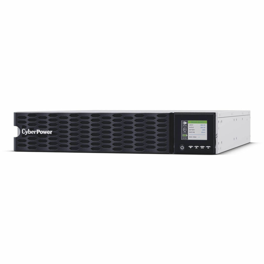 CyberPower OL6KRTHD Smart App Online UPS Systems - 6000VA/6000W, 200 - 240 VAC, Hardwire Terminal (NEMA L6-30P power cord included), 2U, Rack / Tower, Sine Wave, 4 Outlets, LCD, PowerPanel&reg; Busine...  - OL6KRTHD - eCommerce Business Prime