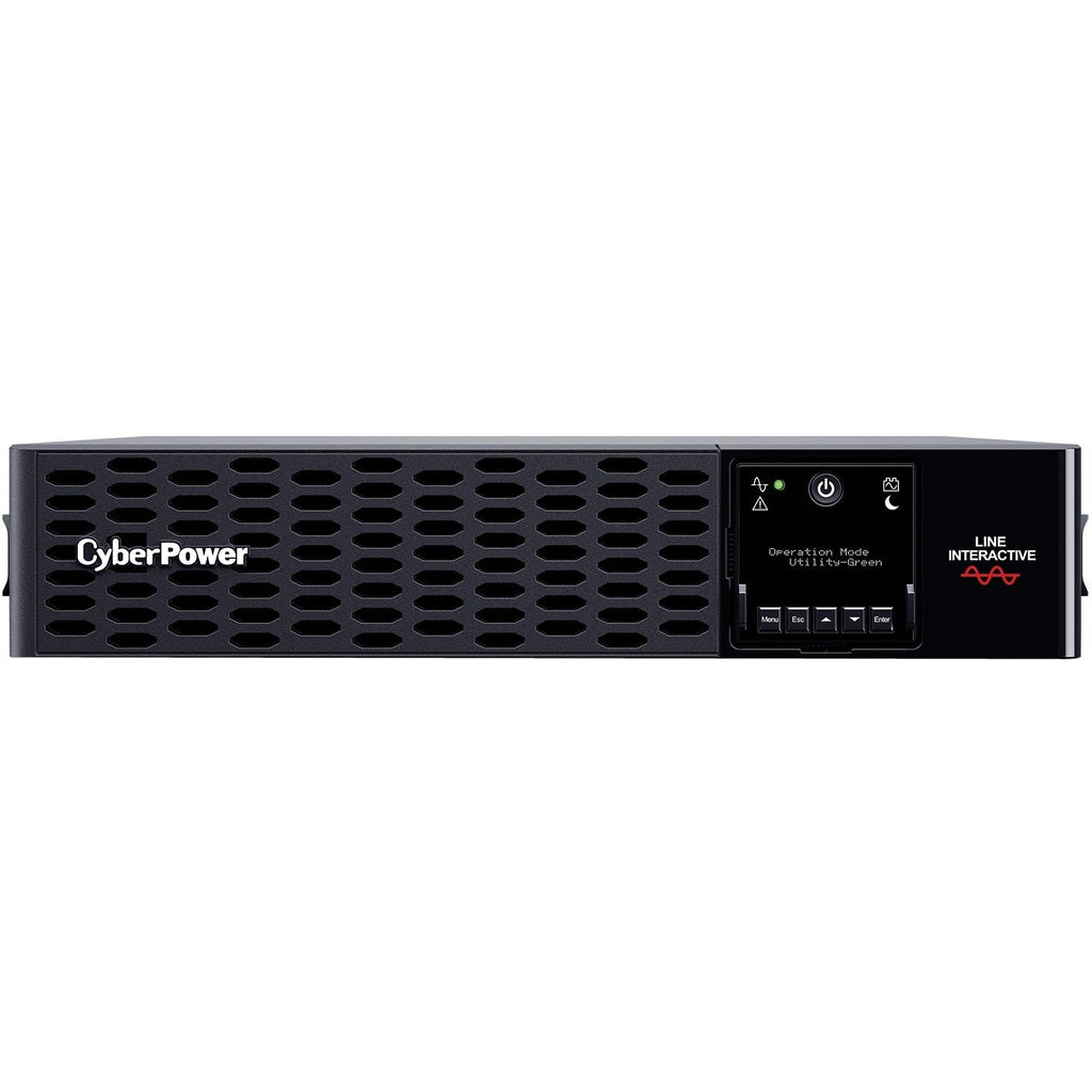 CyberPower PR2200RTXL2UHVAN New Smart App Sinewave UPS Systems - 2200VA/2200W, 120 VAC, NEMA L6-20P, 2U, Rack / Tower, Sine Wave, 6 Outlets, LCD, PowerPanel&reg; Business, $400000 CEG, 3YR Warranty - PR2200RTXL2UHVAN - eCommerce Business Prime