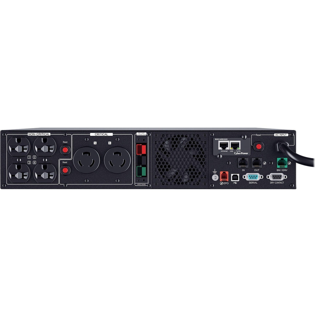 CyberPower PR2200RTXL2UHVAN New Smart App Sinewave UPS Systems - 2200VA/2200W, 120 VAC, NEMA L6-20P, 2U, Rack / Tower, Sine Wave, 6 Outlets, LCD, PowerPanel&reg; Business, $400000 CEG, 3YR Warranty - PR2200RTXL2UHVAN - eCommerce Business Prime