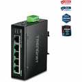 TRENDnet 5-Port Industrial Fast Ethernet DIN-Rail Switch, 4 x Fast Ethernet PoE+ Ports, 1 x Fast Ethernet Port, 90W PoE Power Budget, DIN-Rail, IP30 Rated, Lifetime Protection, Black, TI-PE50 - 5-Port...  - TI-PE50 - eCommerce Business Prime