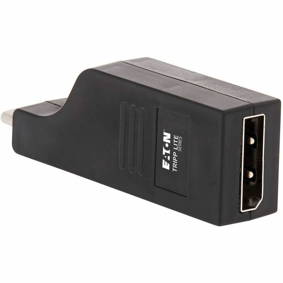 Tripp Lite USB C to DisplayPort Adapter Vertical M/F USB 3.1 Gen 1 4K USB-C - 1 x USB Type C Male Thunderbolt 3 - 1 x DisplayPort Female Digital Audio/Video - 3840 x 2160 Supported - Gold Contact - Bl...  - U444-000-DP4K6B - eCommerce Business Prime